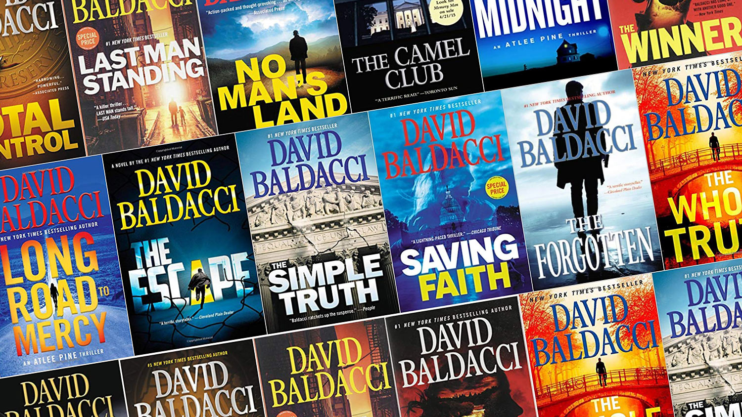 David Baldacci - books in order