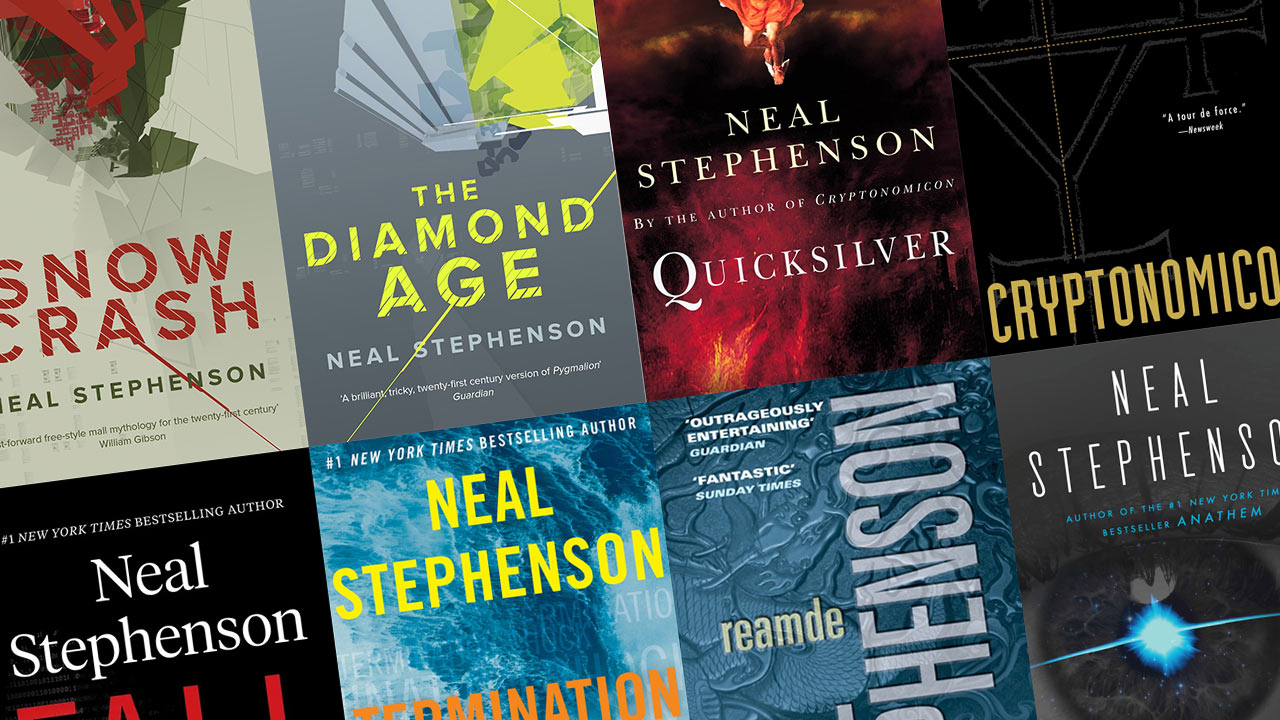 Neal Stephenson Books in Order (Snow Crash, Cryptonomicon)